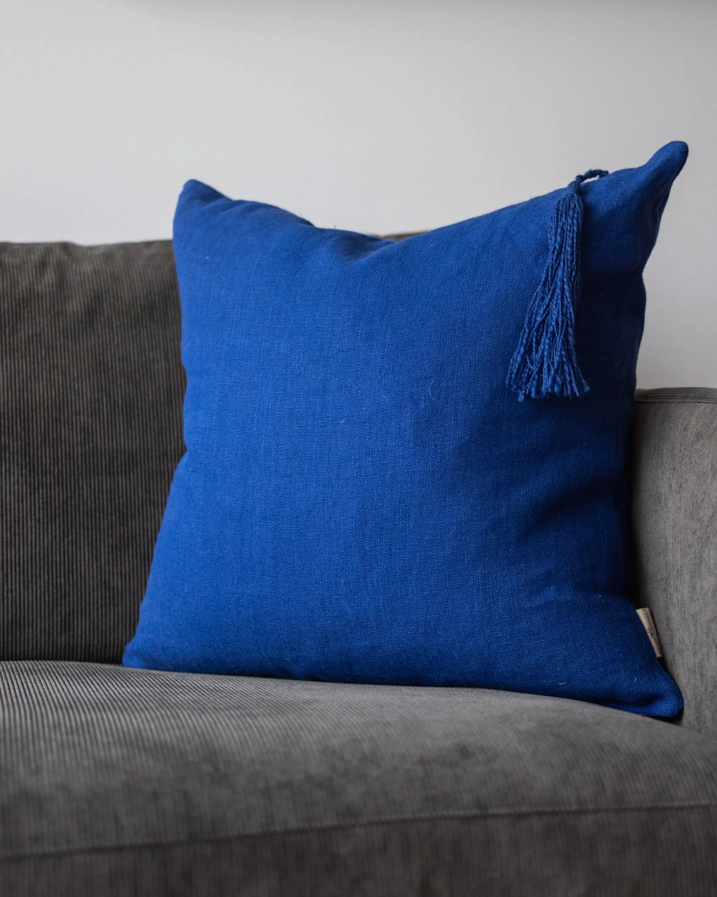 Chiara Organic Linen Throw Pillow - Image 19