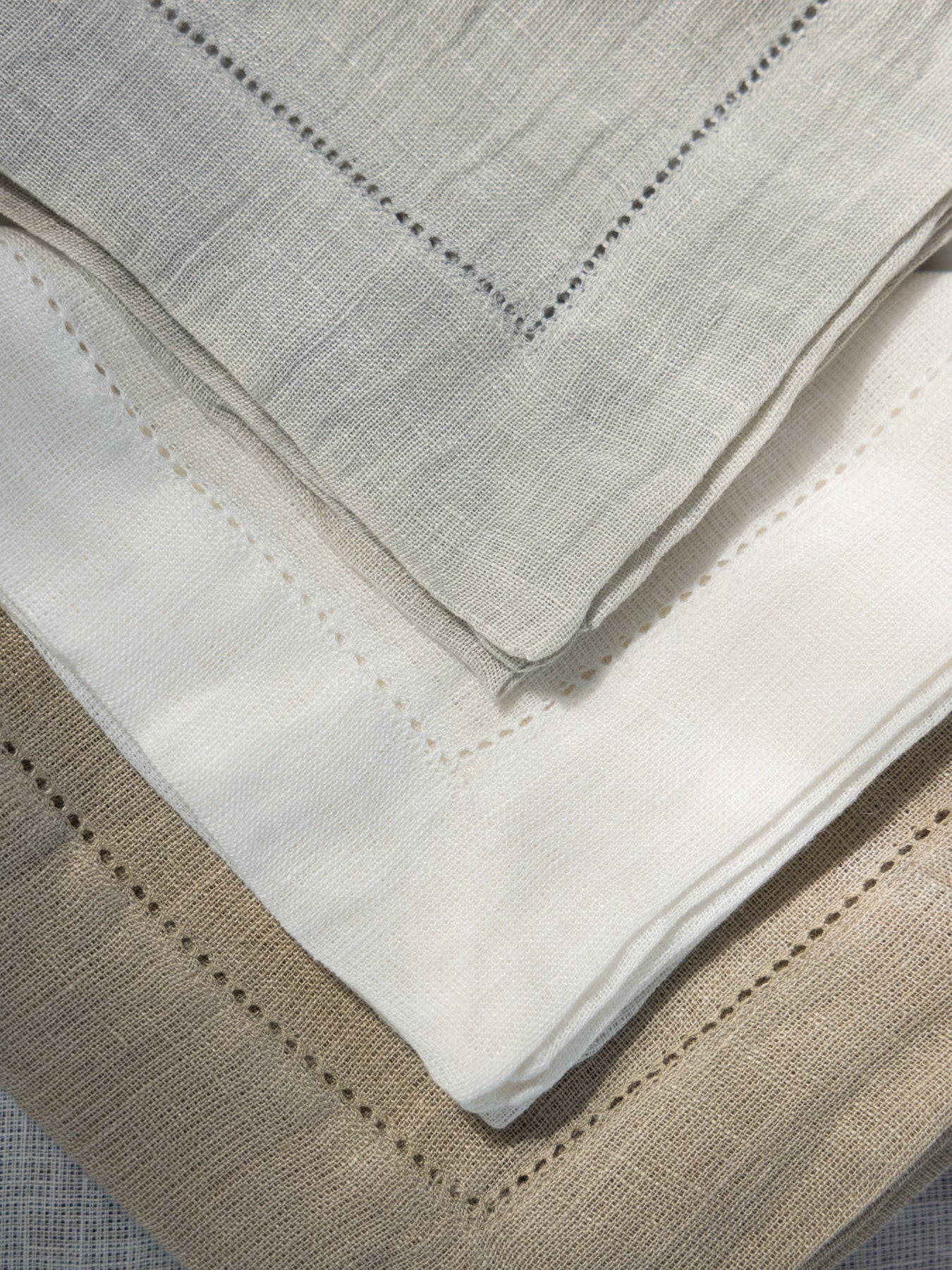 Jolie Organic Linen Oxford Napkins - Image 4