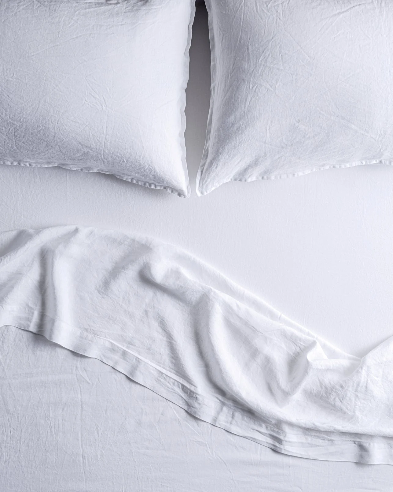 Sofia Organic Belgian Flax Linen Pillowcase with Ties Set - Image 5